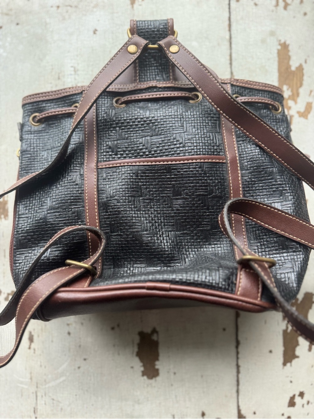 Vintage Objectives Backpack Purse 🤎 - Picture 3 of 4